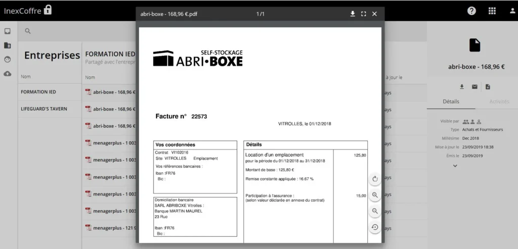 Application Documents Inexweb