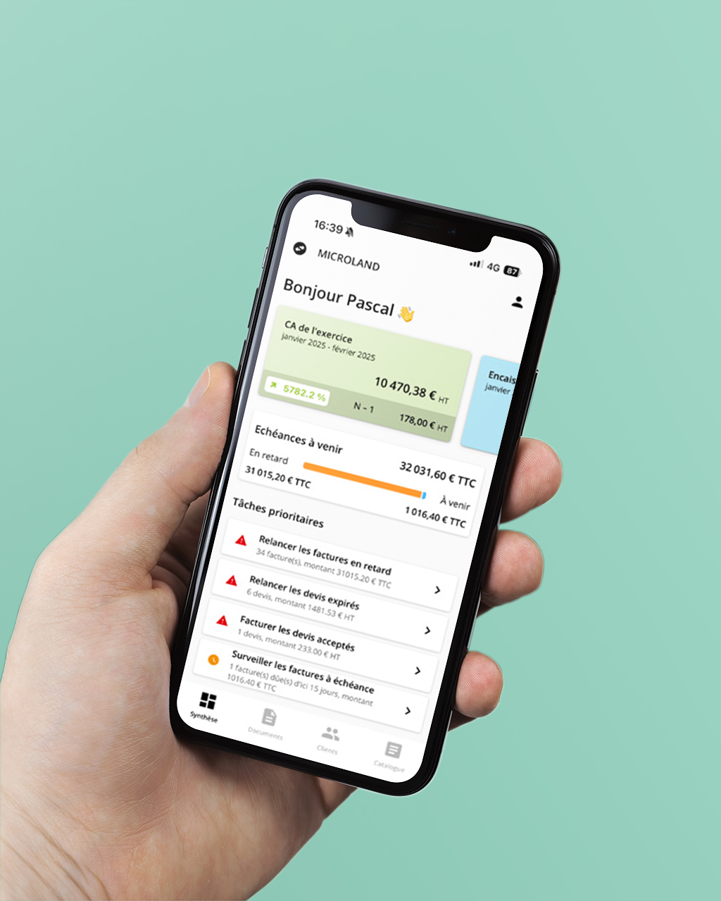 Inexweb : le portail client In Extenso dédié au pilotage de votre activité