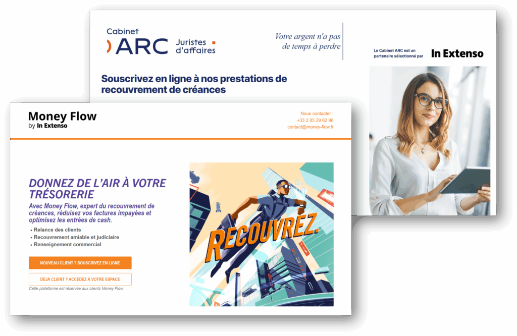 Solutions de recouvrement Inexweb