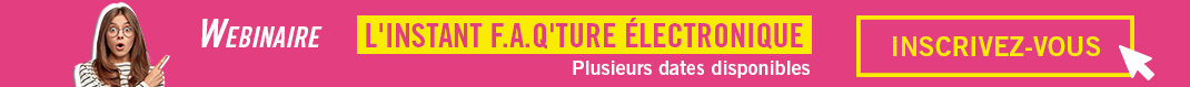 Inscriptions webinaire facture électronique